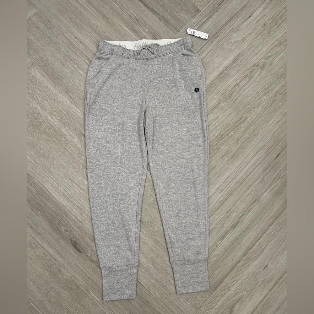 Hollister Grey Heathered Jogger Sweatpants NEW with tags Small